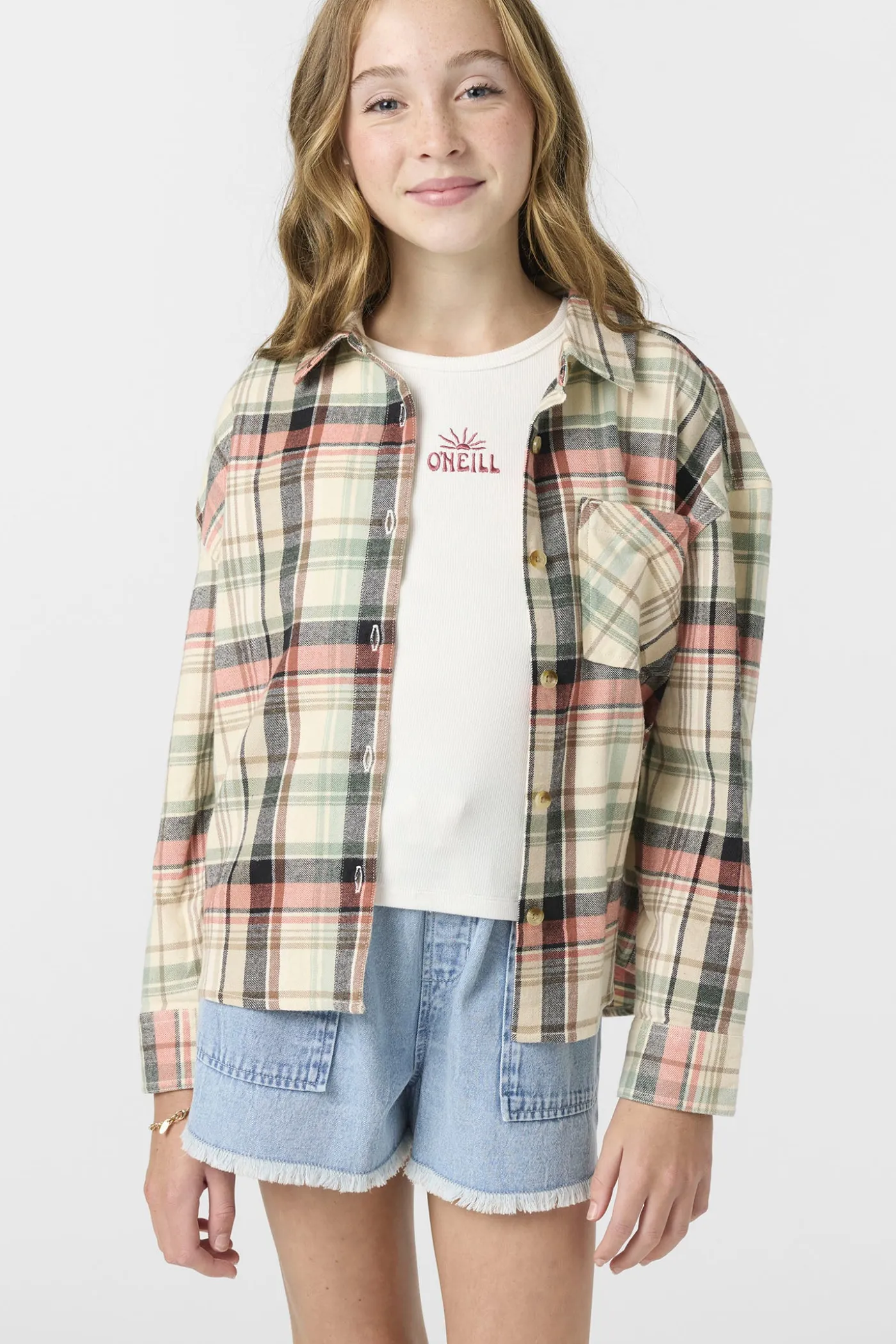 Girl's Leslye Long Sleeve Top