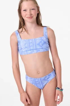 Girl's Surf Abstract Square Neck Set