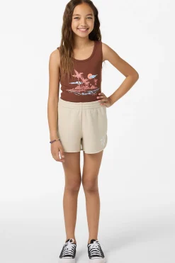 Girl's Tropic Melt Scallop Lounge Shorts