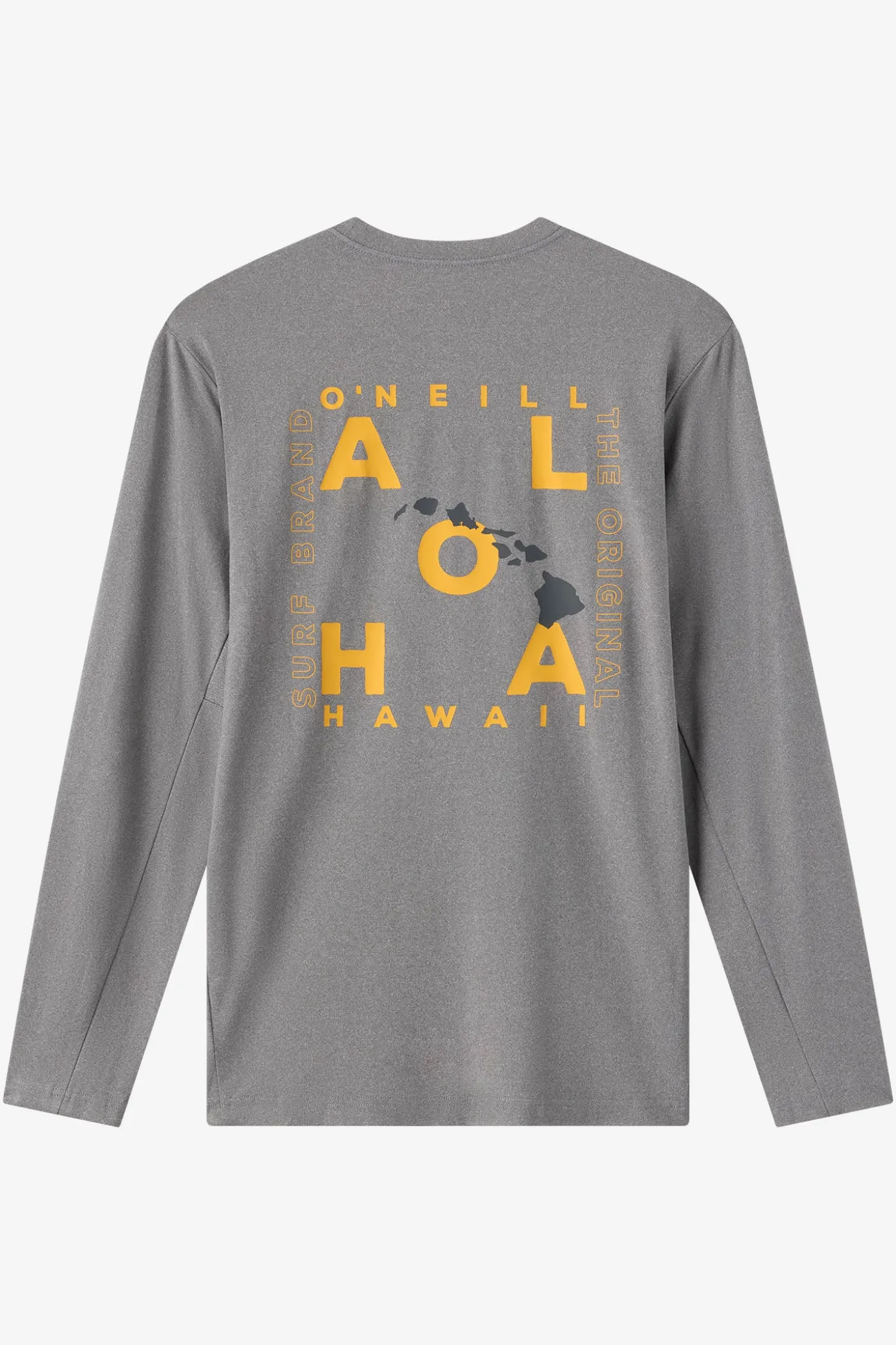 Hawaii Layout UPF Long Sleeve Standard Fit Tee