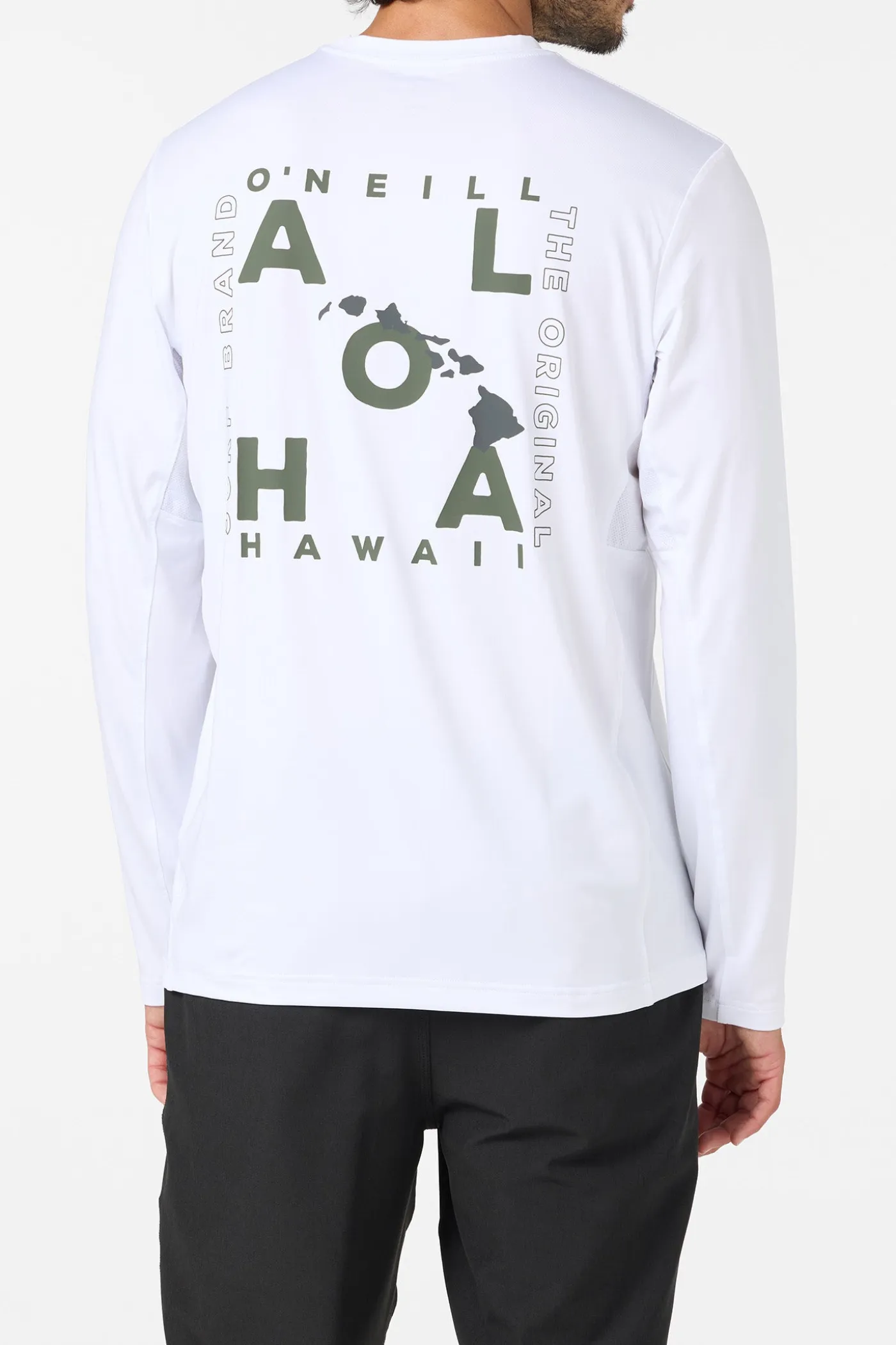 Hawaii Layout UPF Long Sleeve Shirt
