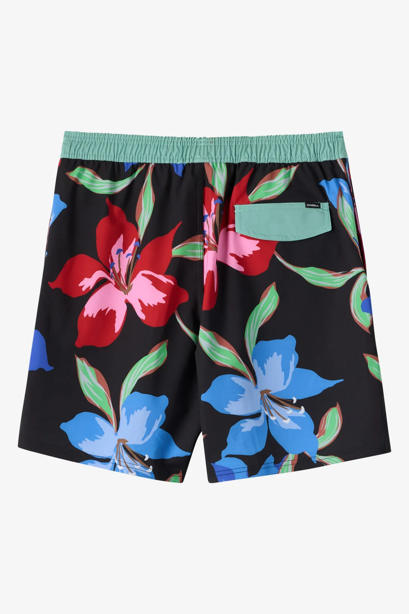 Hermosa Elastic Waist Lined 17" Swim Trunks