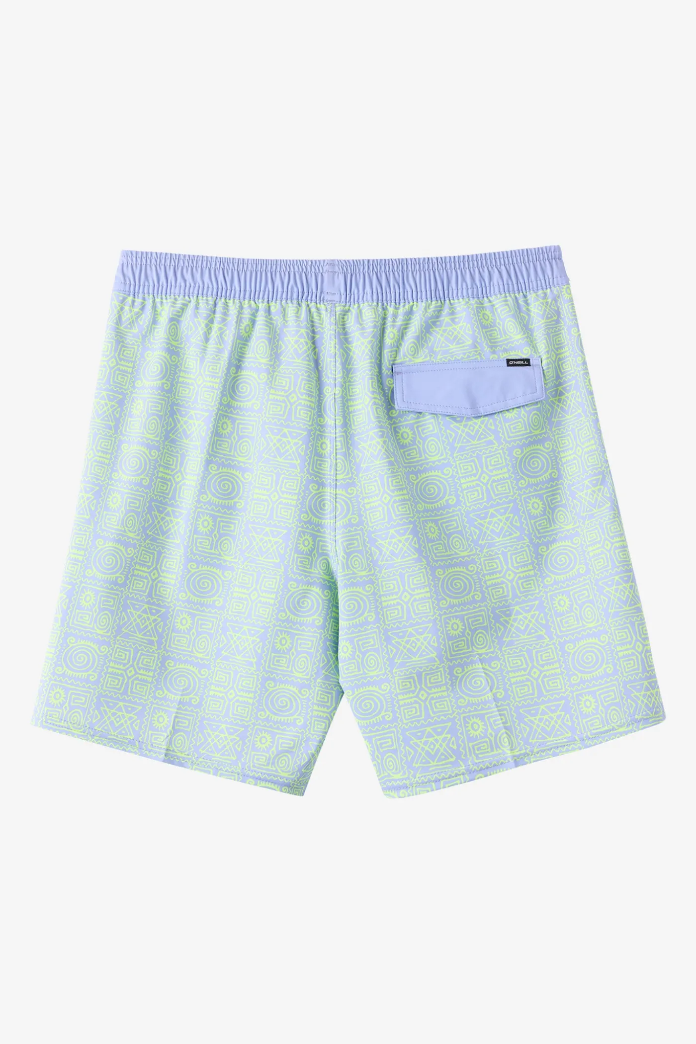 Hermosa Elastic Waist Lined 17" Swim Trunks