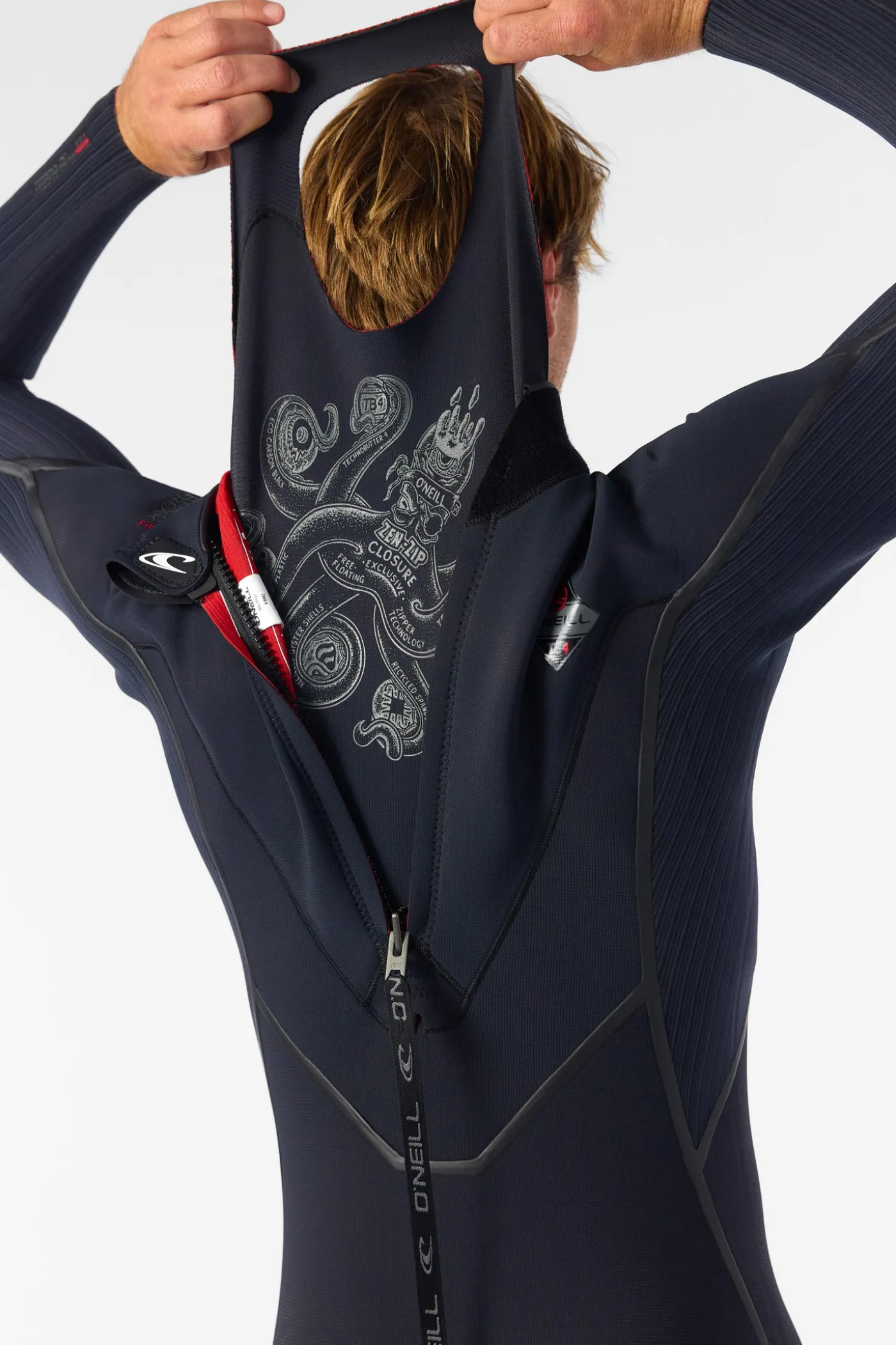 Hyperfreak Fire 3/2mm+ Back Zip Full Wetsuit