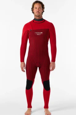 Hyperfreak Fire 3/2mm+ Chest Zip Full Wetsuit