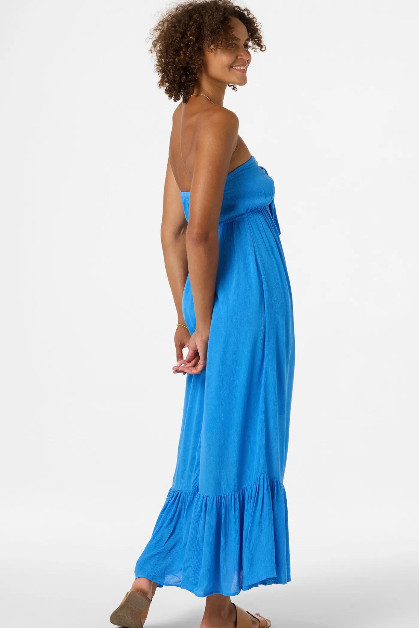 Isadora Solid Maxi Dress