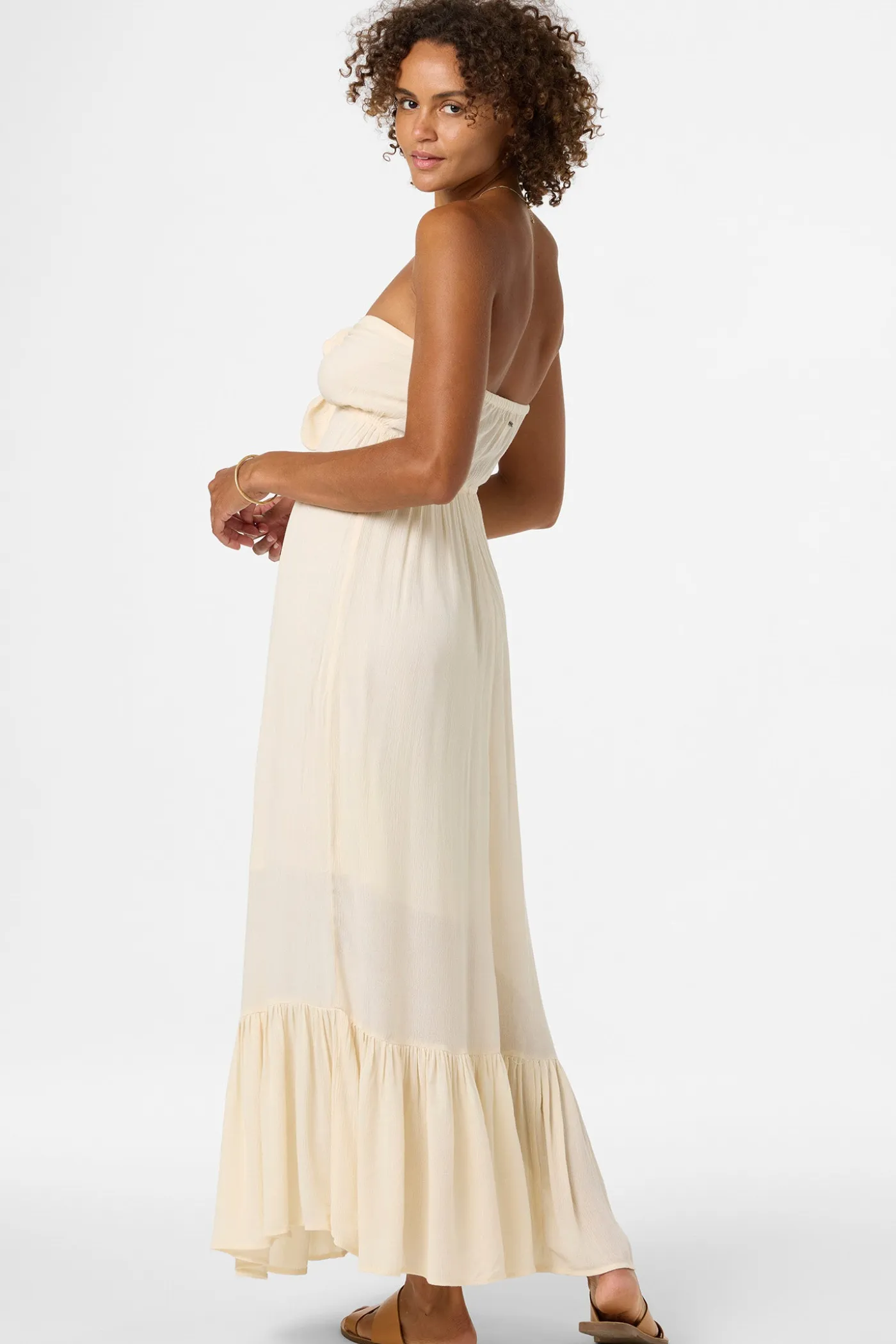 Isadora Solid Maxi Dress