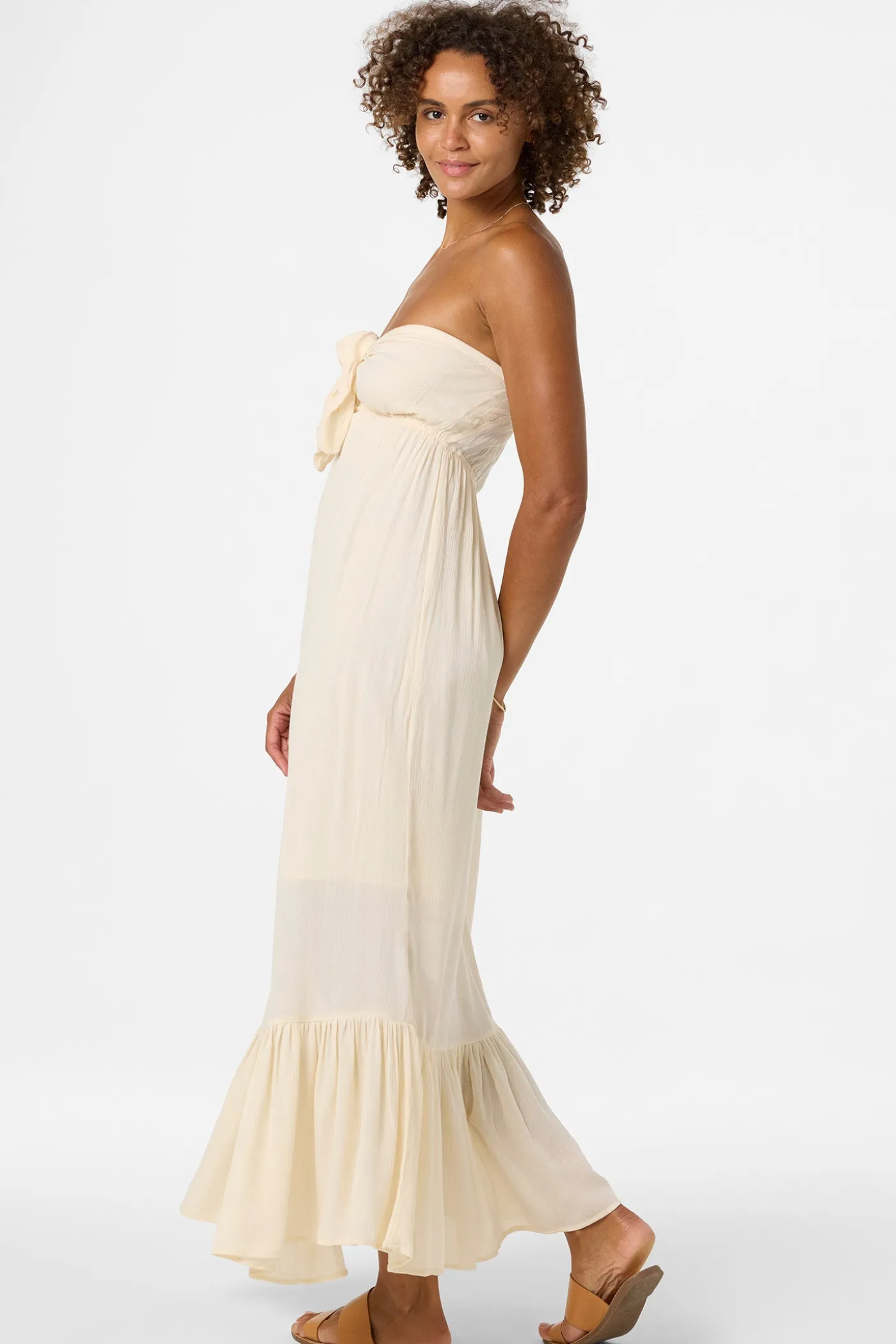Isadora Solid Maxi Dress