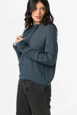Jayne Solid Long Sleeve Sweater