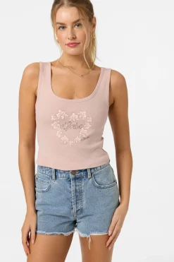 Leah Hawaii Scoopneck Tank