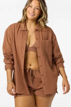 Leni Relaxed Long Sleeve Top