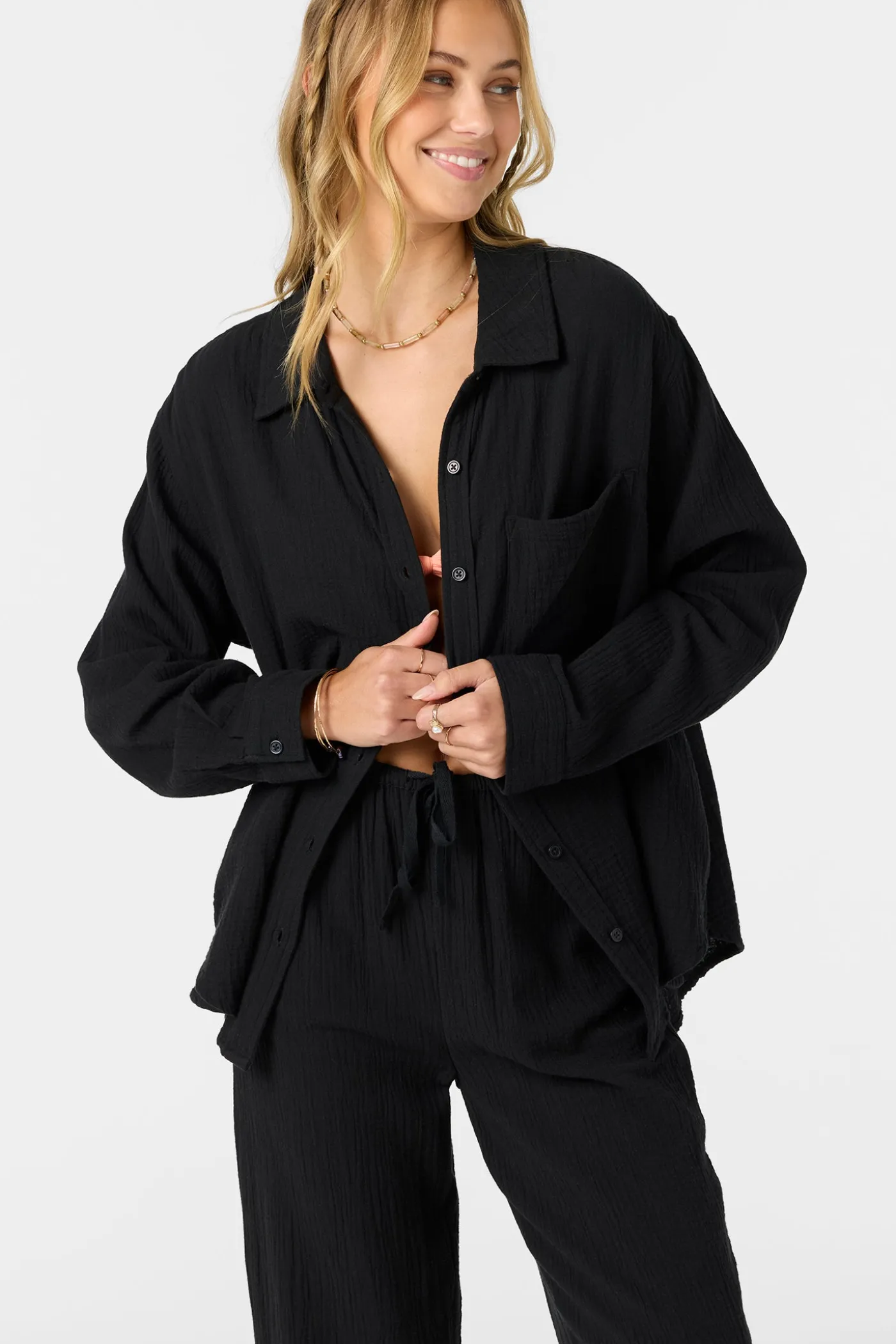 Leni Relaxed Long Sleeve Top