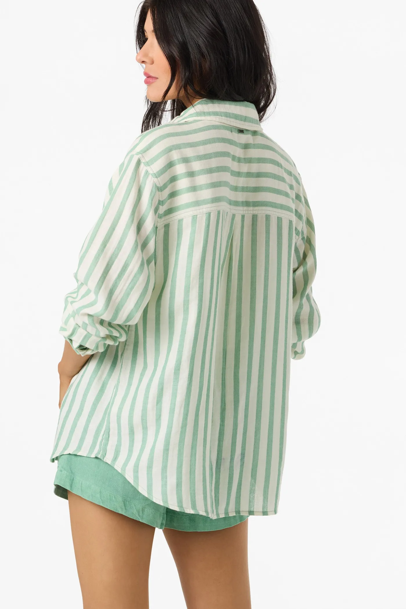 Leni Stripe Relaxed Long Sleeve Top