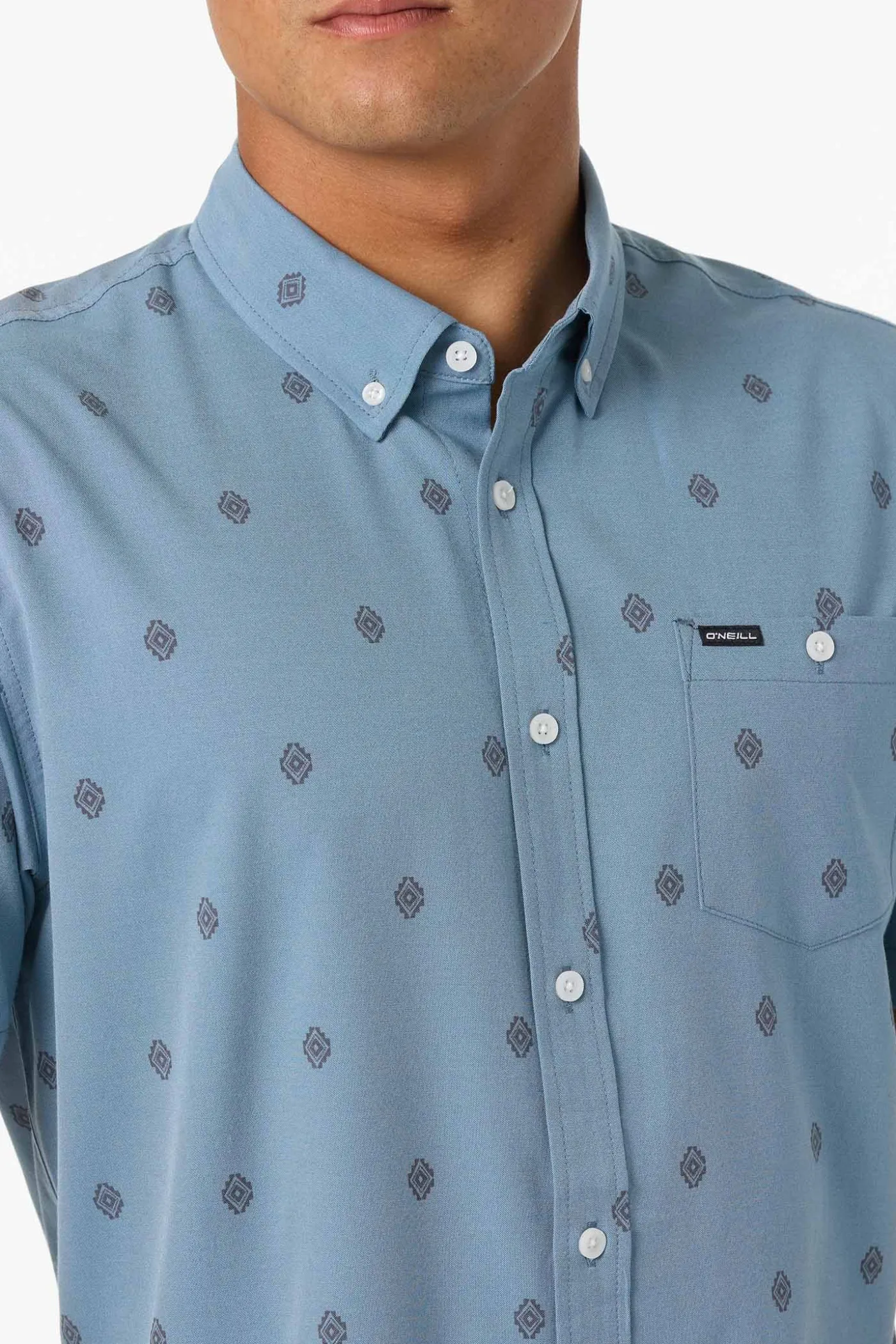 Light Check Geo Standard Fit Shirt