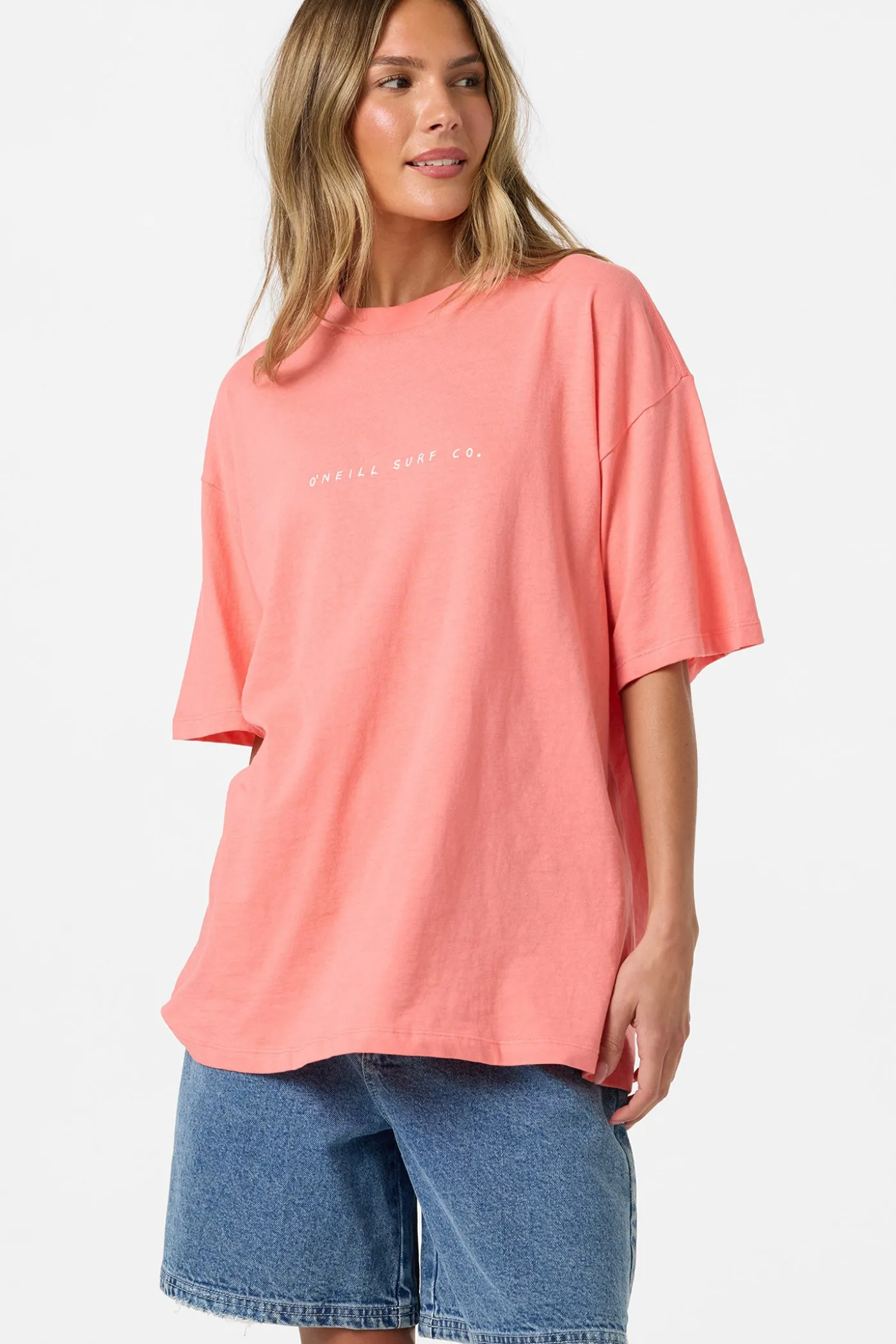 Linear Scape Oversized Tee