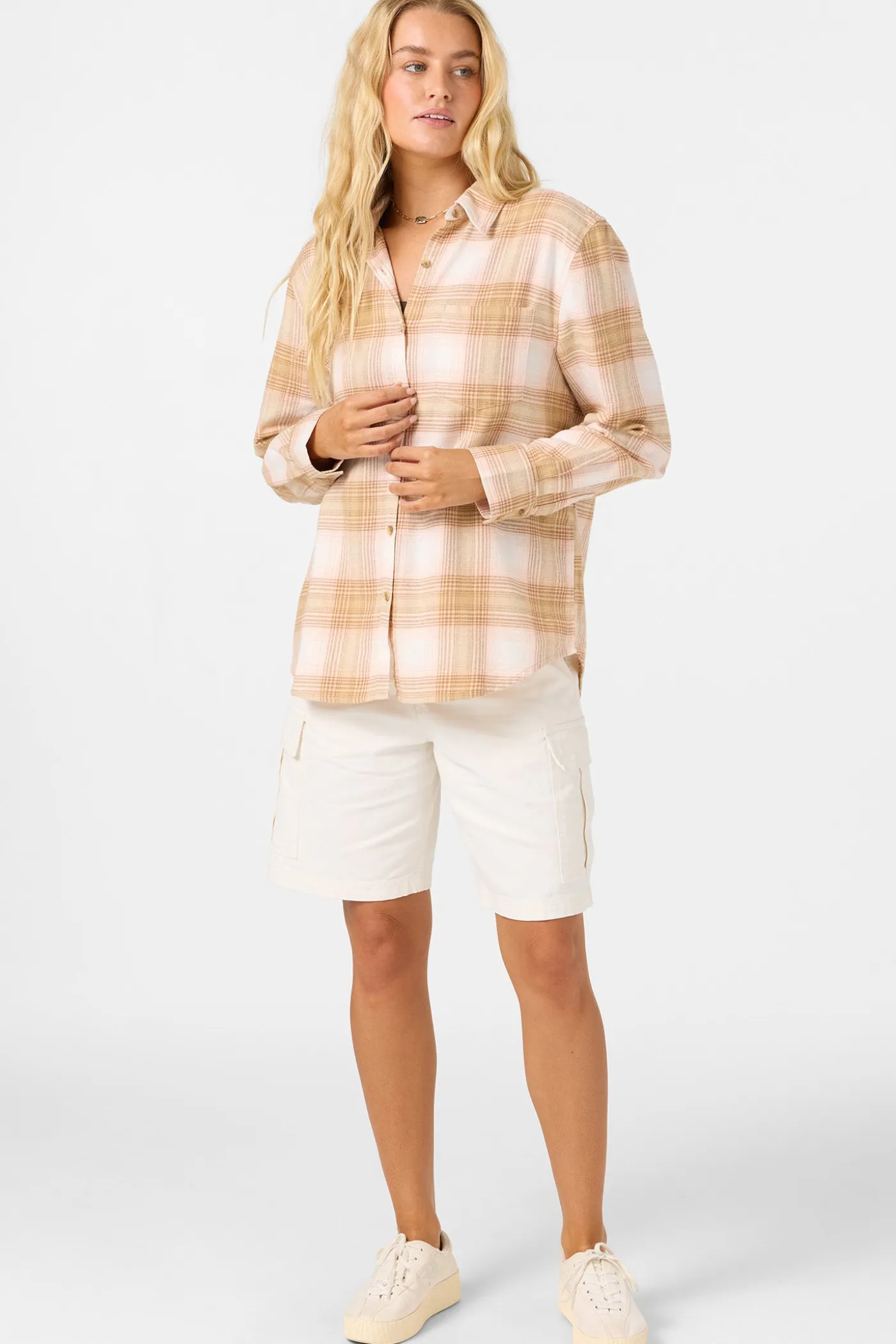 Logan Flannel Long Sleeve Top