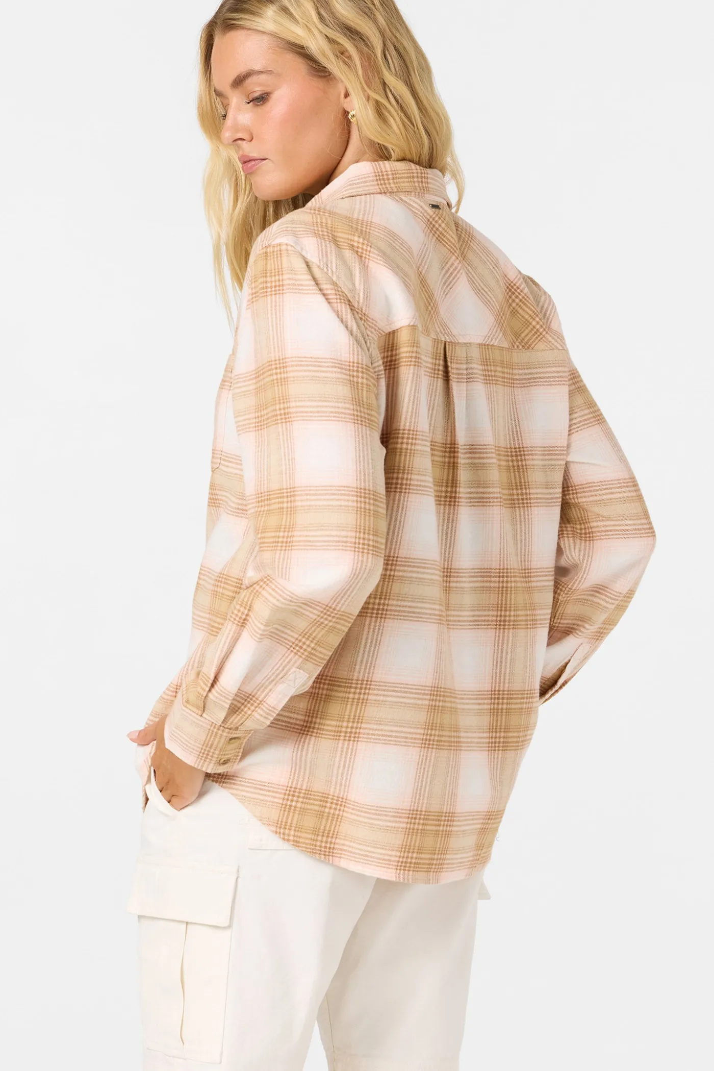 Logan Flannel Long Sleeve Top