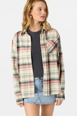 Logan Flannel Long Sleeve Top