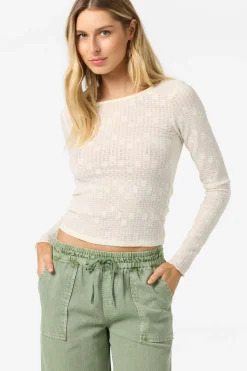Marliz Lace Long Sleeve Top