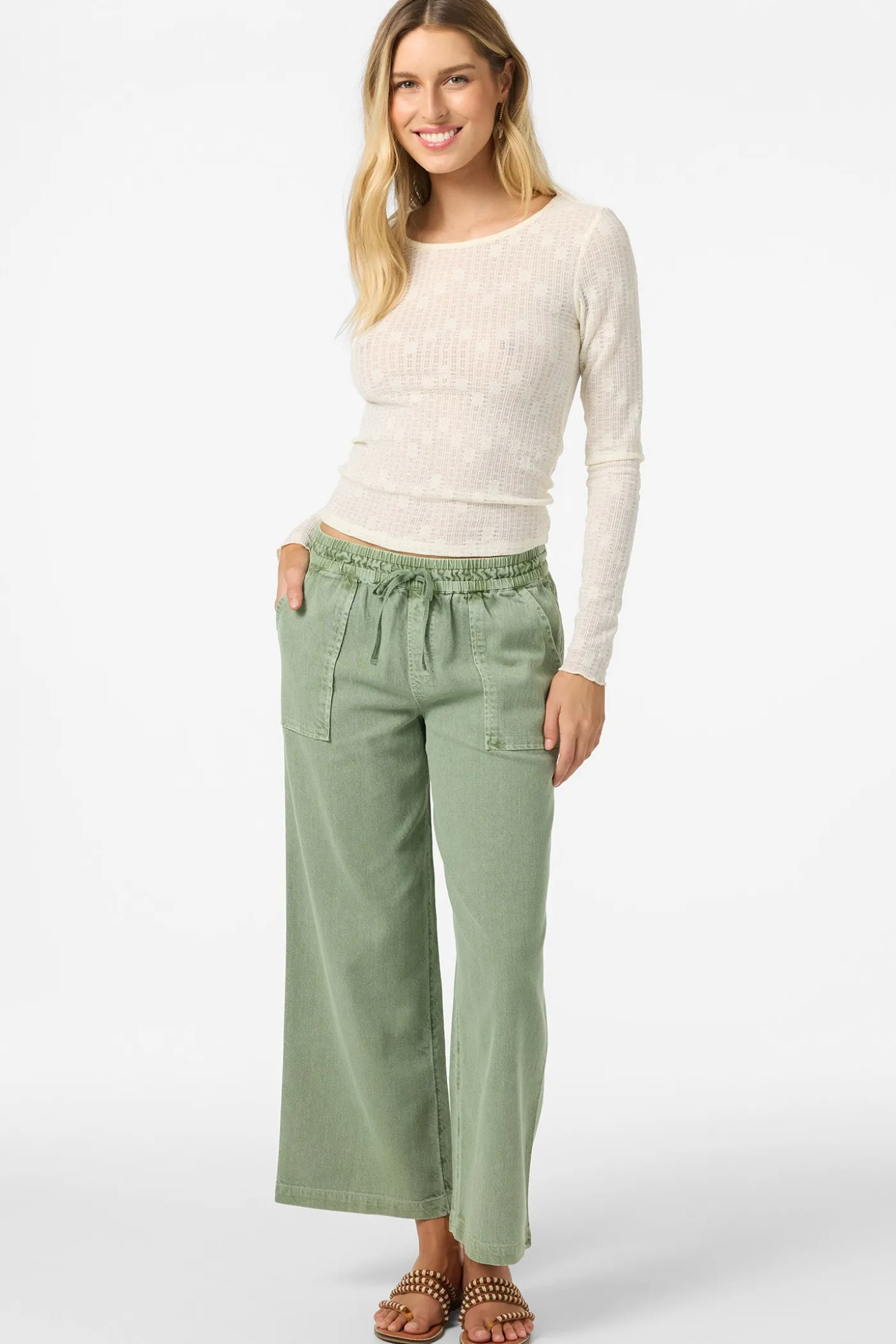 Marliz Lace Long Sleeve Top