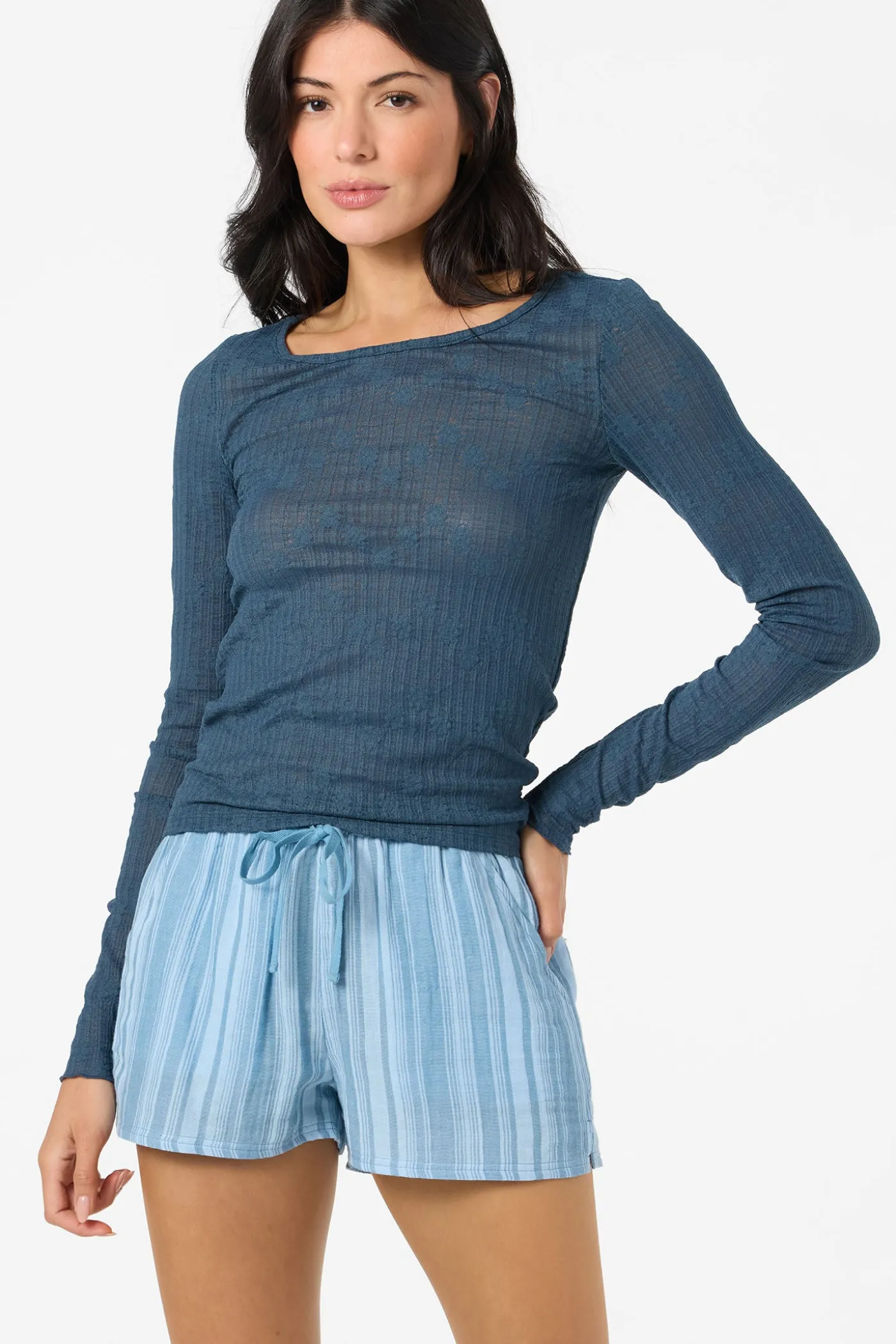 Marliz Lace Top Long Sleeve Top