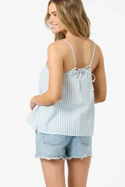 Martina Plaid Tank