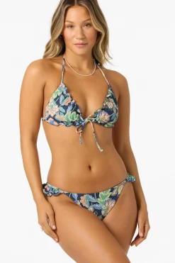 Mermaid Floral Loveland Triangle Top
