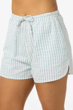 Millie Seersucker Beach Shorts
