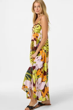 Natasha Tropical Maxi Dress