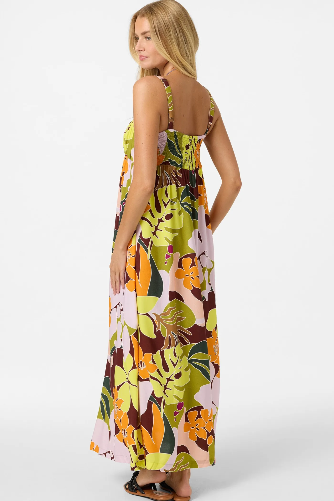 Natasha Tropical Maxi Dress