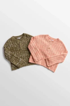 Oceanfront Henley Long Sleeve Sweater
