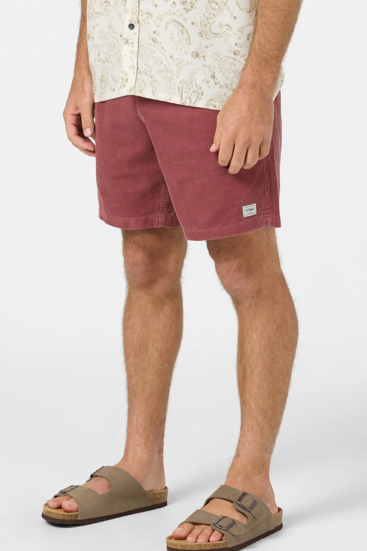 O'Riginals Cord Elastic Waist 18" Shorts