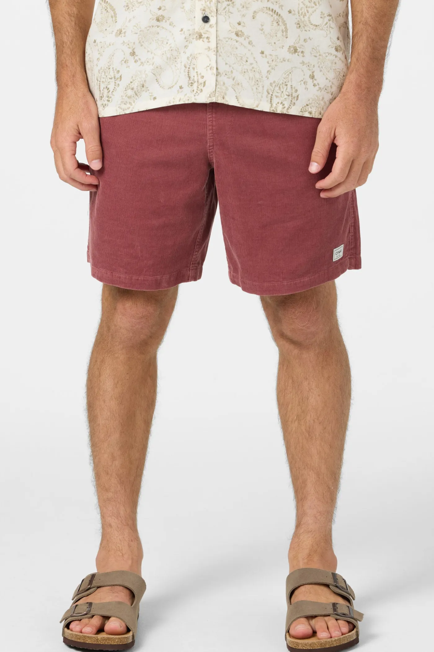 O'Riginals Cord Elastic Waist 18" Shorts