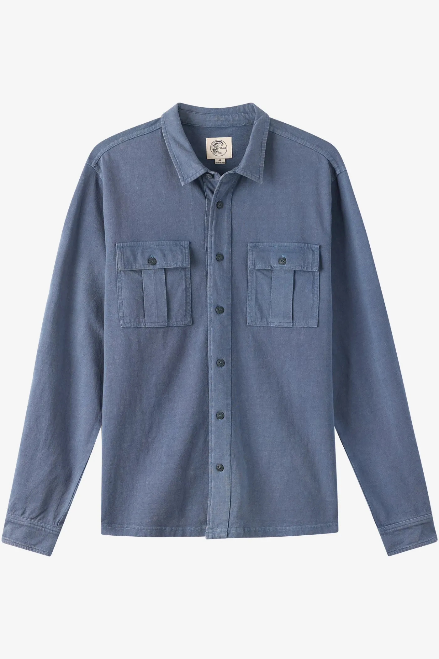 O'Riginals Long Sleeve Button Front Knit Shirt