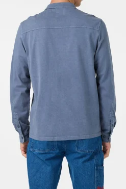 O'Riginals Long Sleeve Button Front Knit Shirt