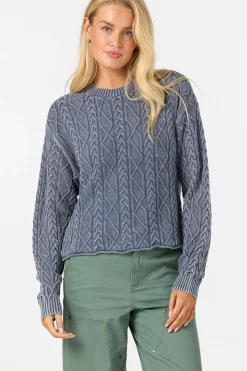 O'Riginals Misha Cable Knit Long Sleeve Sweater