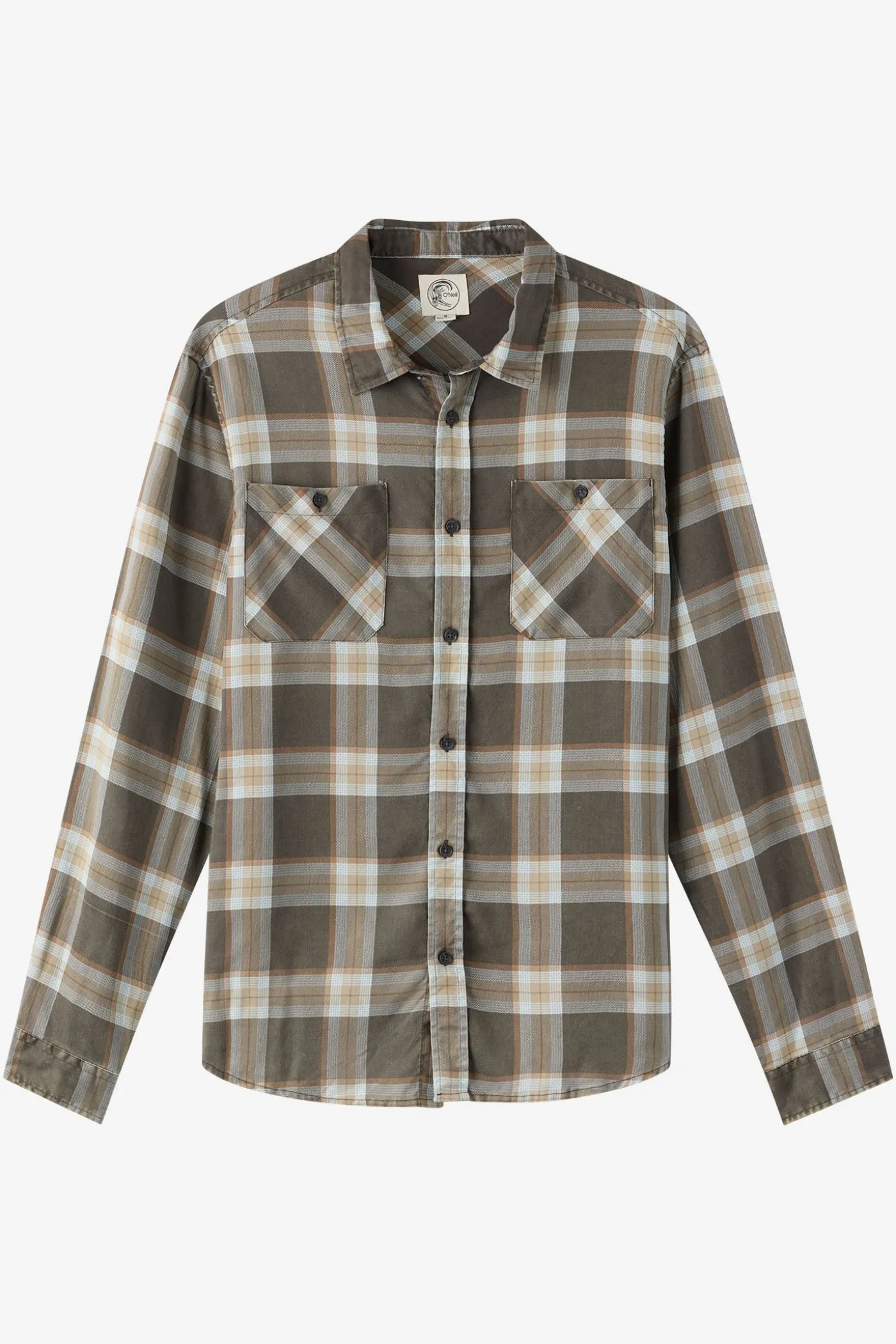 O'Riginals Printed Flannel Long Sleeve Shirt