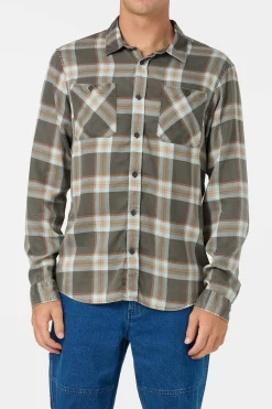 O'Riginals Printed Flannel Long Sleeve Shirt
