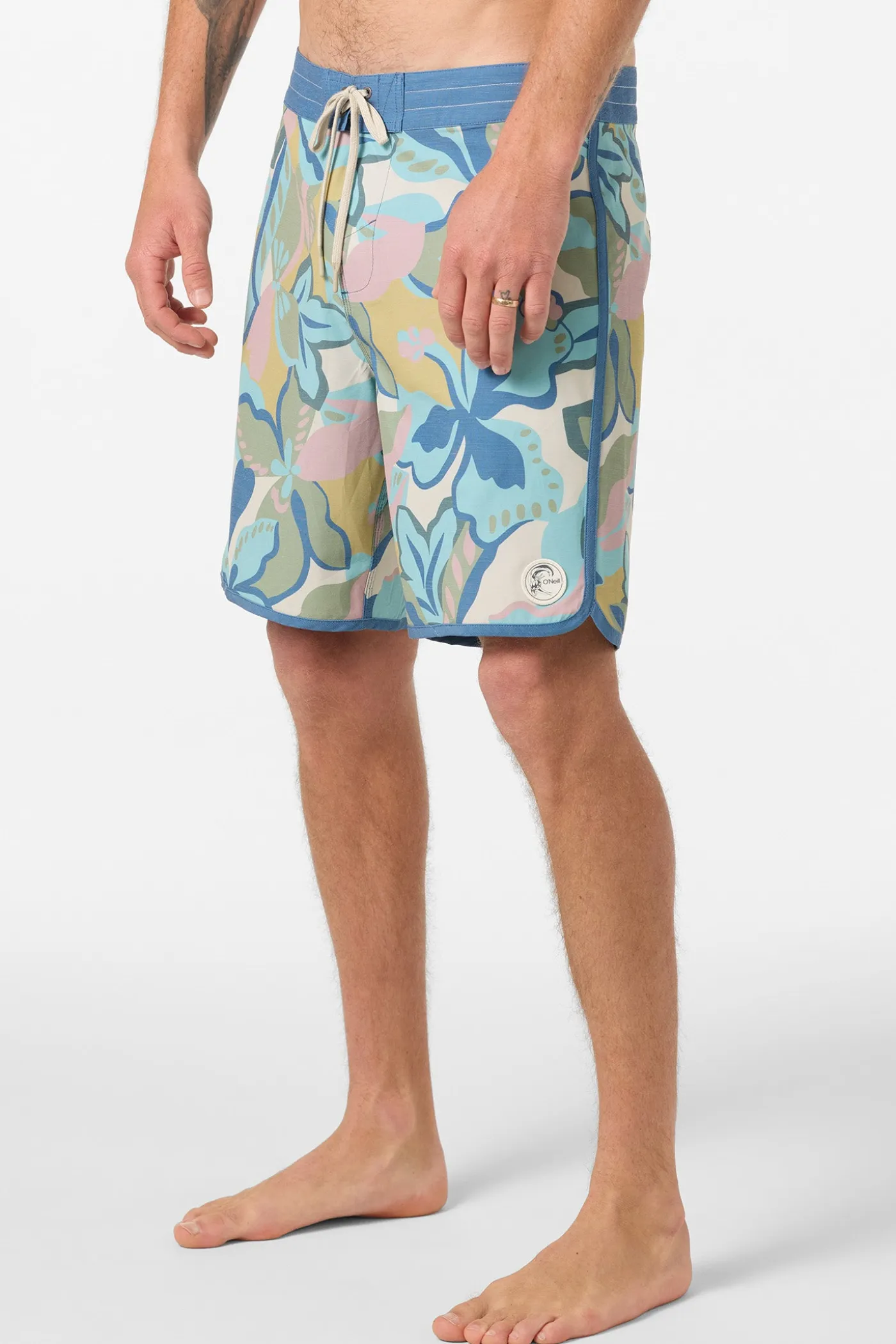 O'Riginals Print Scallop 18" Boardshorts