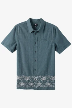 Palm Banded Woven Shirt