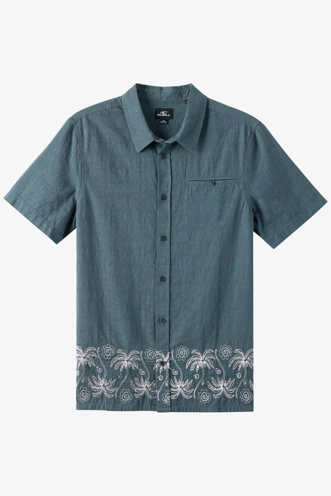 Palm Banded Woven Shirt