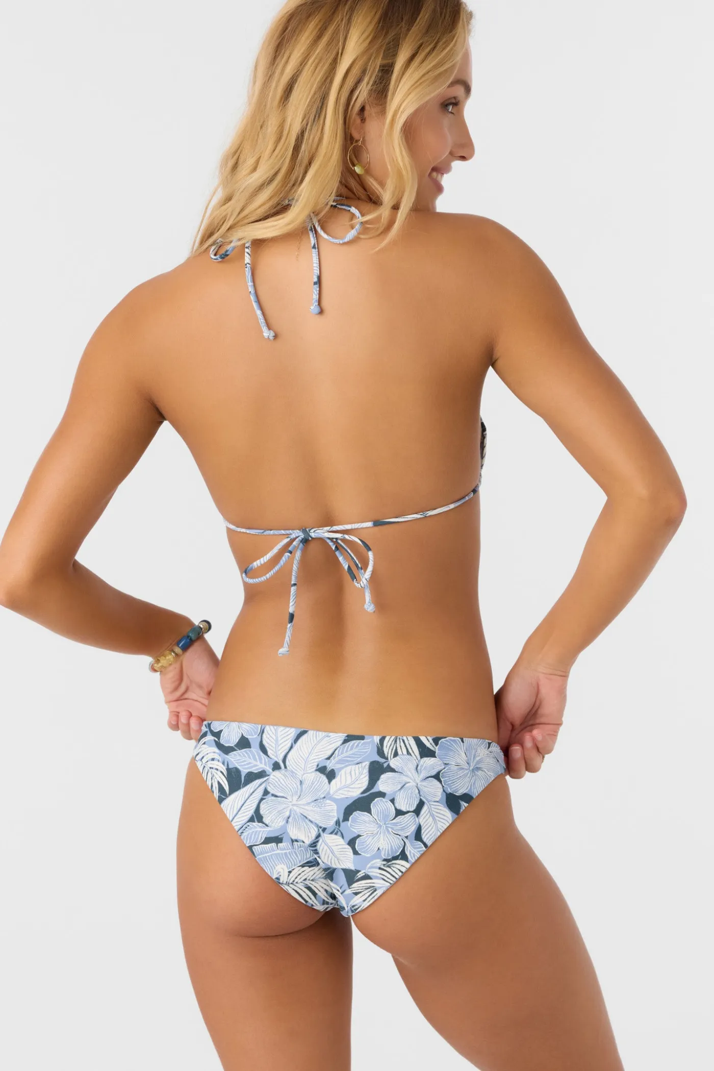 Palmetto Floral Stripe Reversible Rockley Classic Bottoms