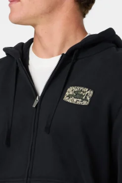 Patched Classic Zip Hoodie