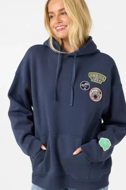 Patches Oversized Hoodie