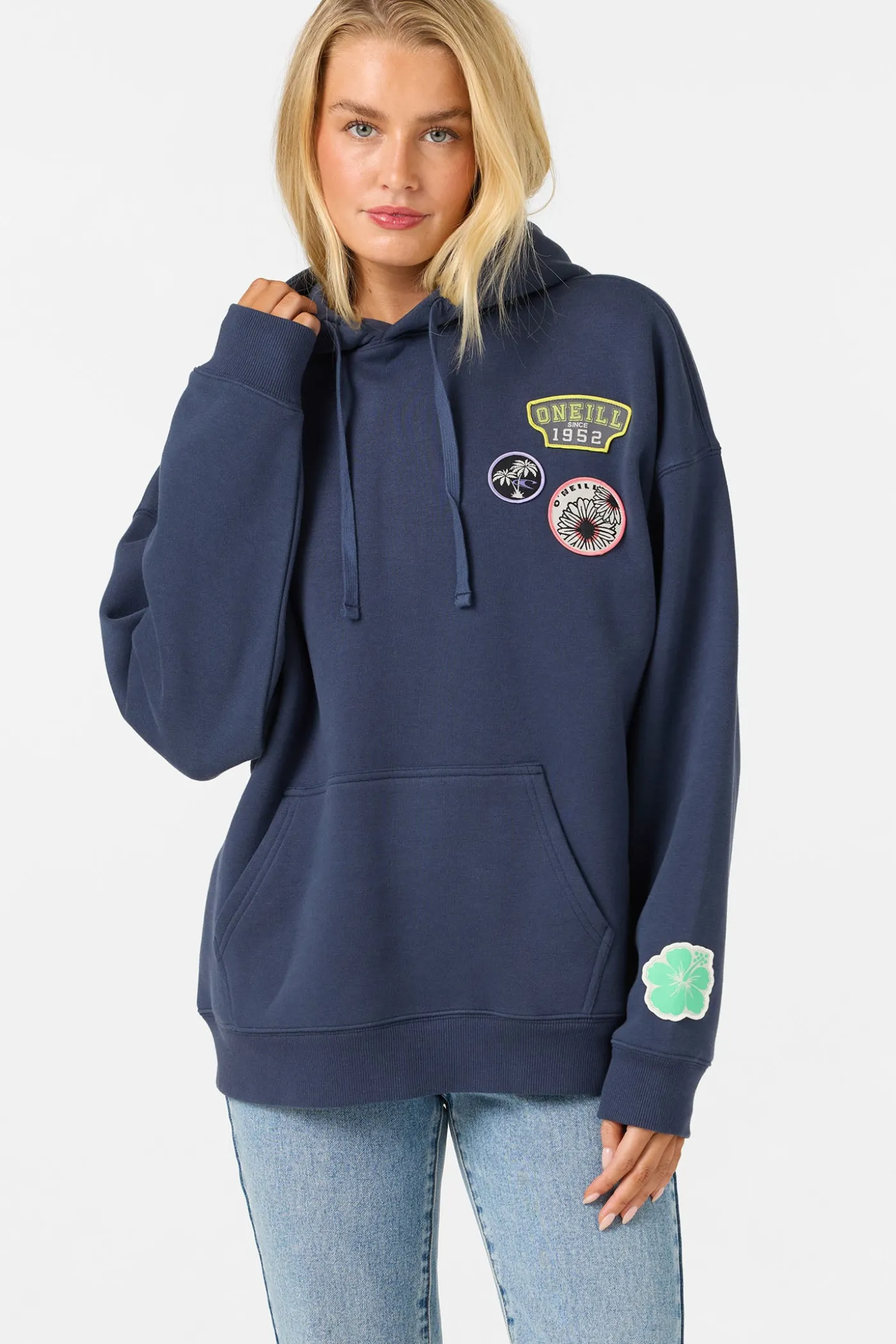 Patches Oversized Hoodie