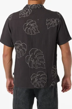 Pipeline Rodeo Monstera Shirt