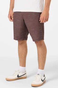 Portola Slub Check 20" Hybrid Shorts