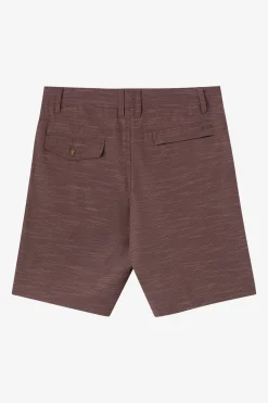 Portola Slub Check 20" Hybrid Shorts