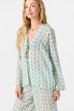 Regina Hoodie Printed Top