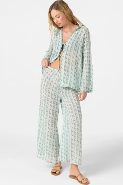 Regina Printed Cover-Up Pants